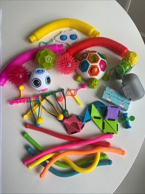 Kids Sensory Fidget Toy Set - Multicolor